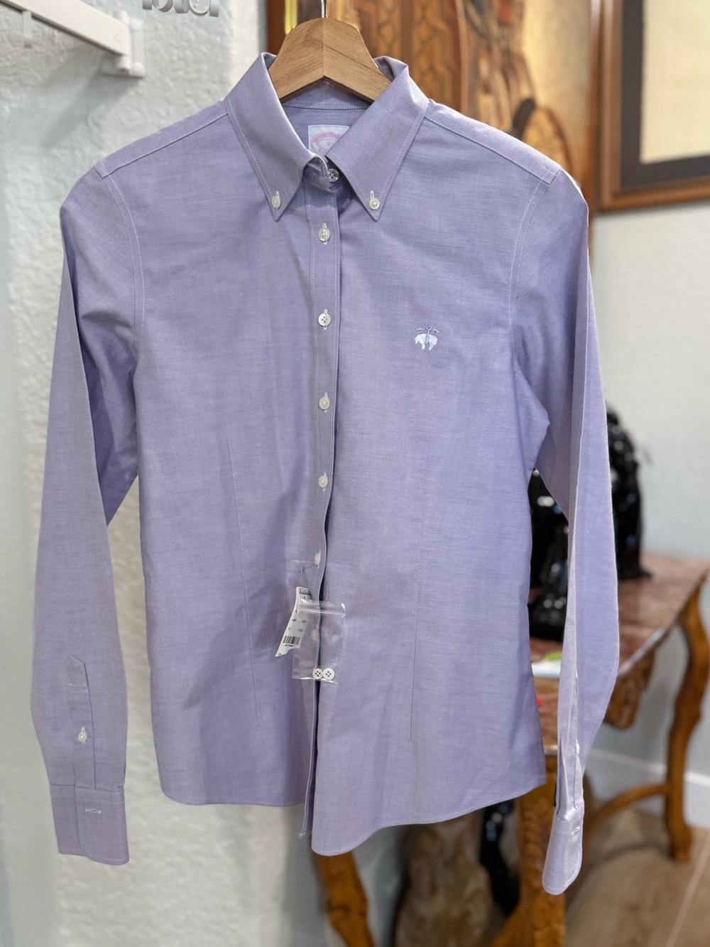 Brooks Brothers Lavender Button-Down Dress Shirt